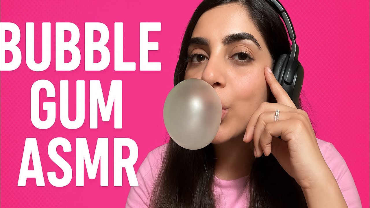 Extreme Bubble Gum Chewing | Satisfying ASMR Sounds