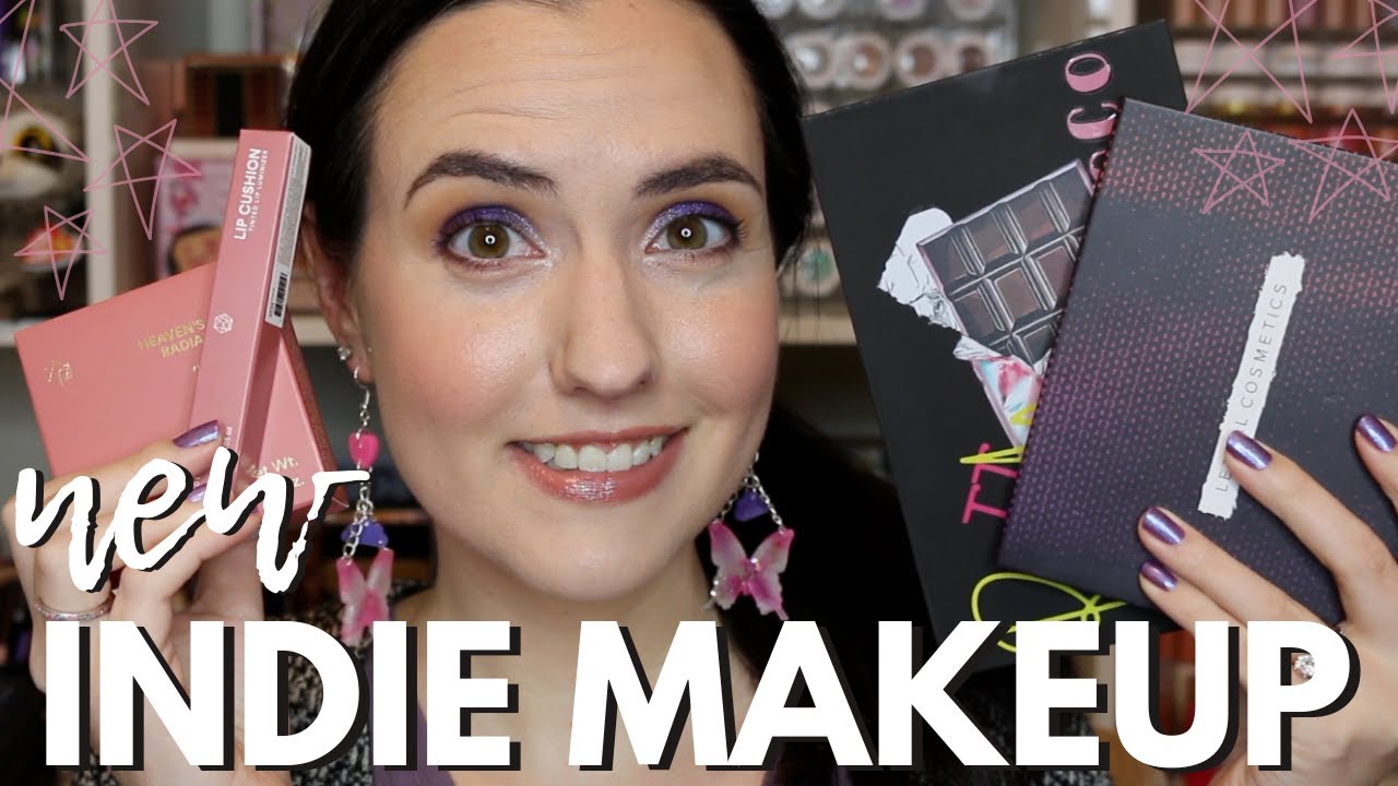 NEW Indie Makeup HAUL | Unboxing + Try On Style Haul from Em Cosmetics, Lethal Cosmetics + More