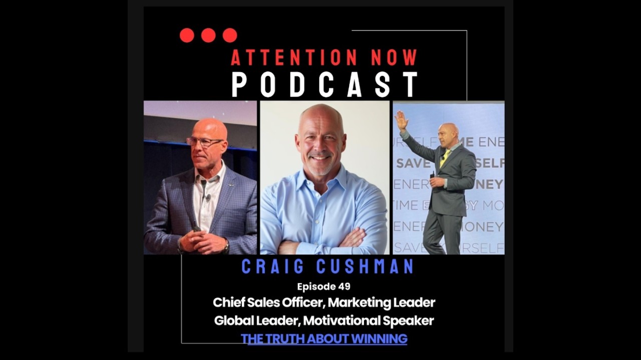 Craig Cushman seasoned sales leader &marketing strategist who has spent years helping companies grow