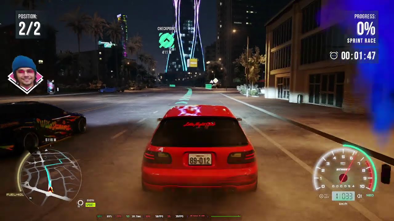 CarX Street Linux Gameplay Testing. It's a bit weird on CachyOS