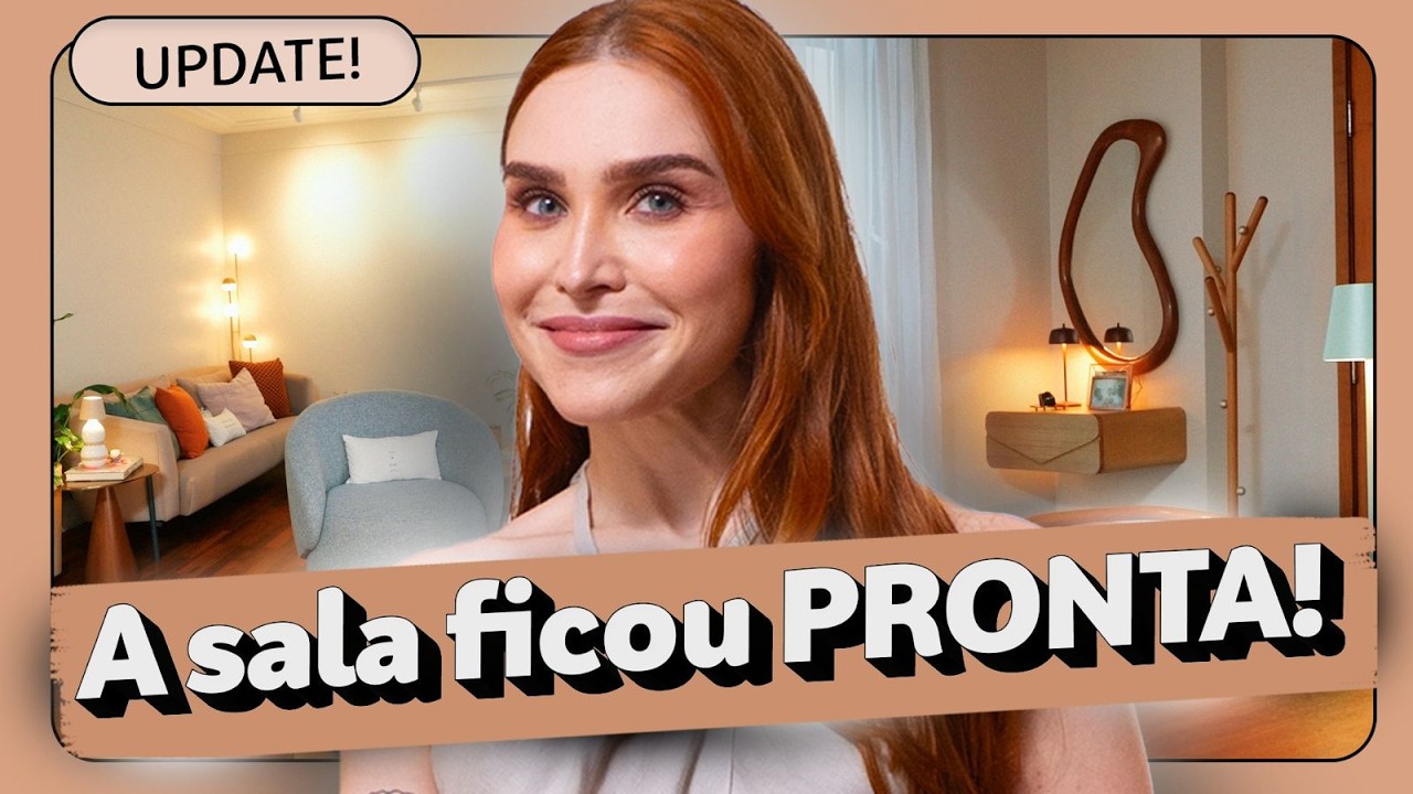 TOUR NA SALA: A DECORAÇÃO DOS SONHOS PARA MINHA SALA! | Lu Ferreira
