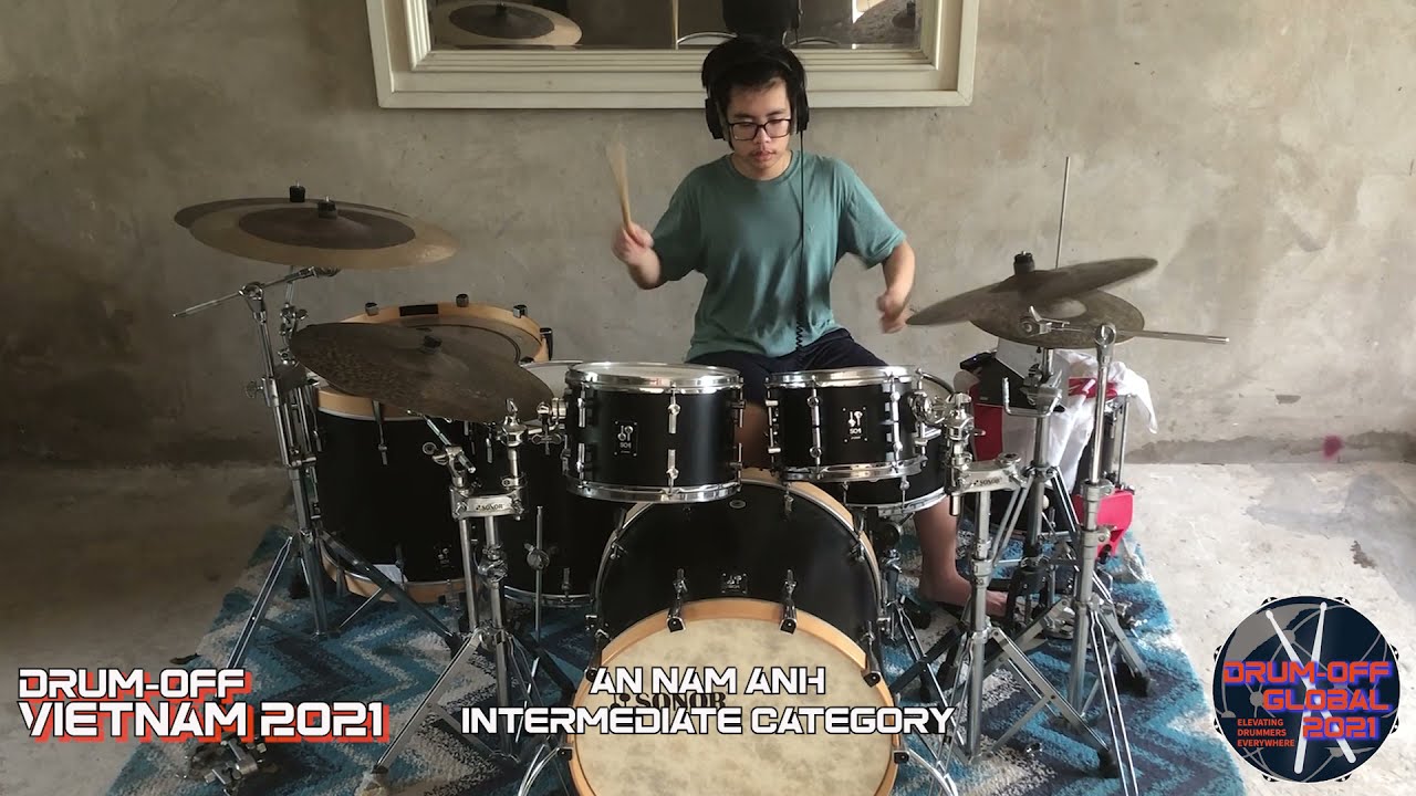 Drum-Off VIETNAM 2021 - AN NAM ANH - 15 - Intermediate category