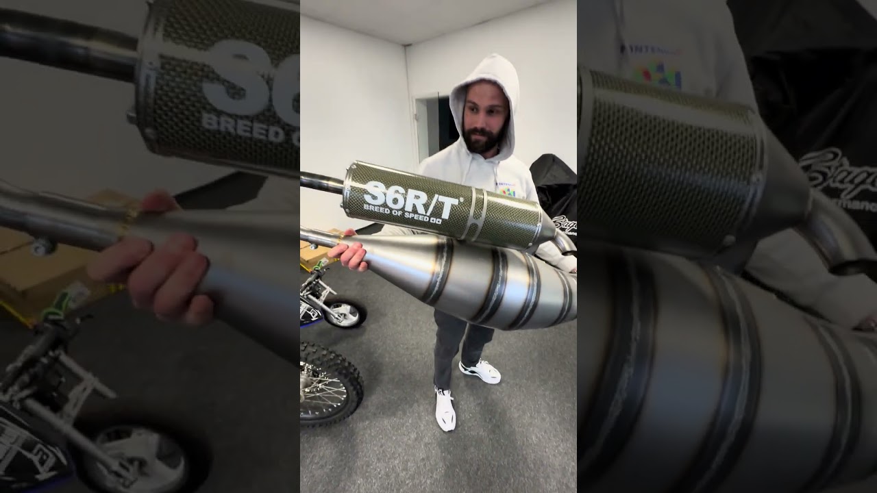 Biggest 2-stroke exhaust in the world? 