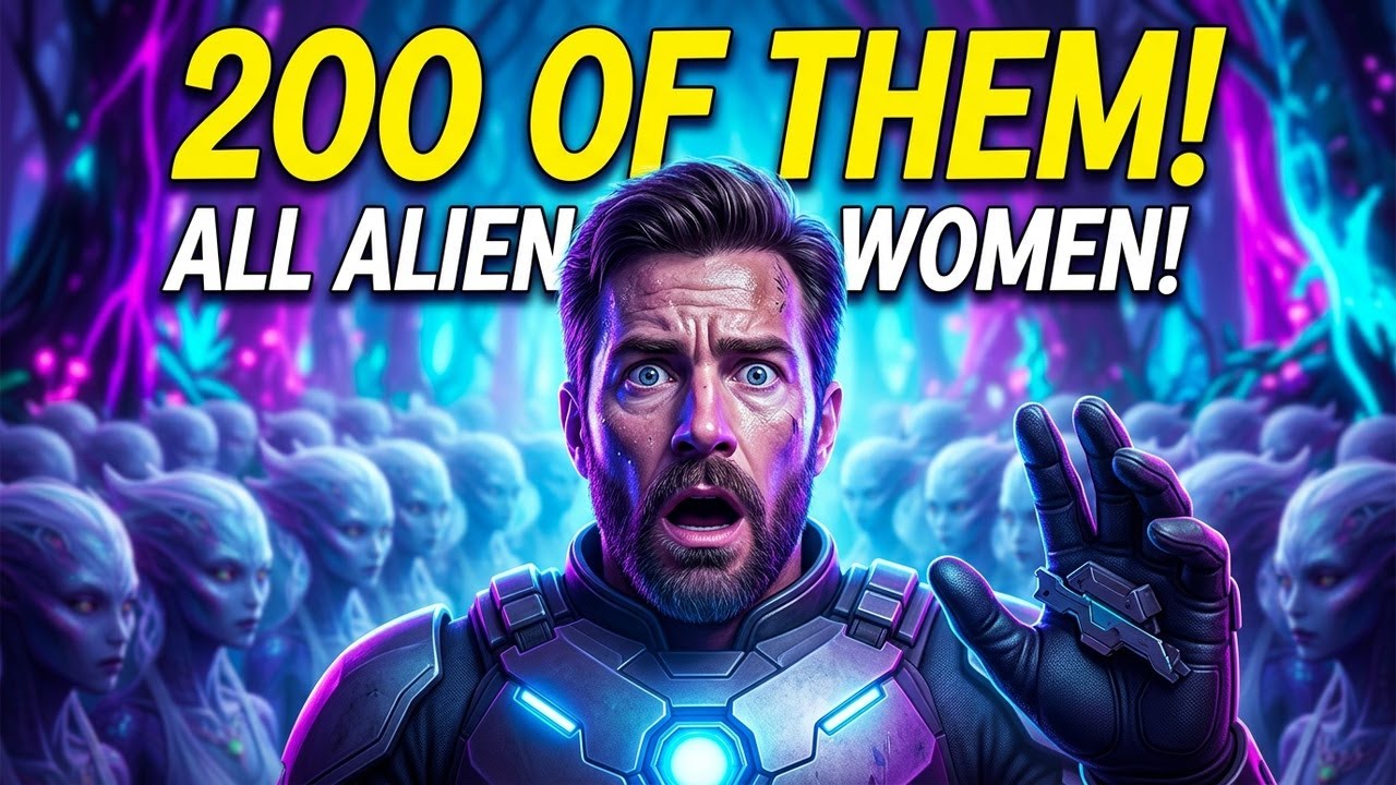 He Entered the Forbidden Forest—200 Alien Women Found Him | HFY Sci-Fi