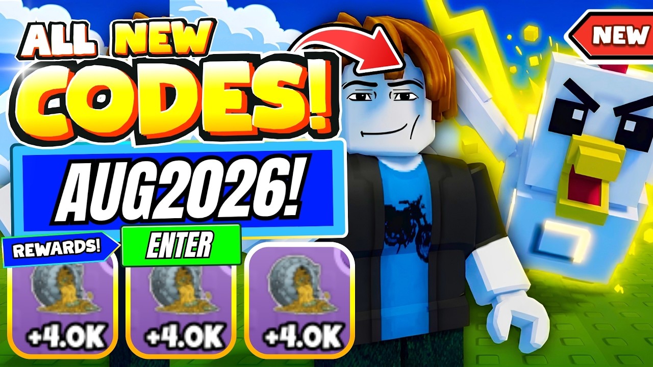 *NEW* ALL WORKING CODES FOR GROW A CHICKEN FIGHTER IN AUGUST 2026! ROBLOX GROW A CHICKEN FIGHTER