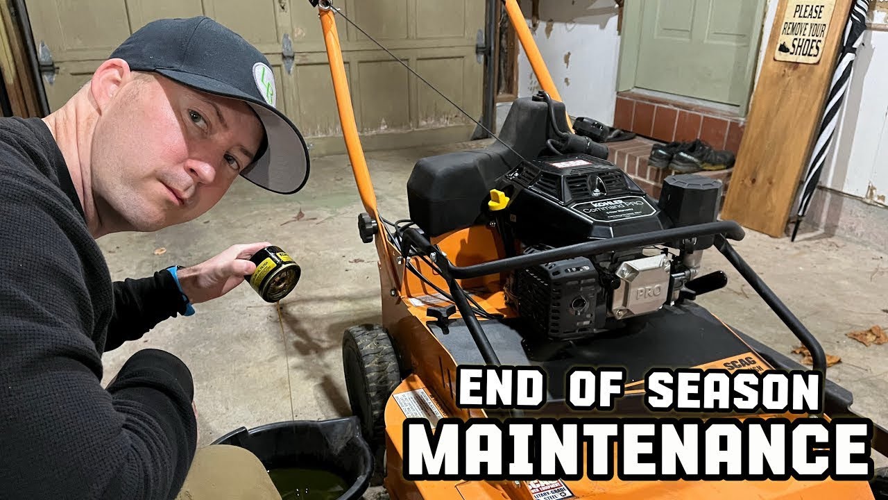 Servicing a Lawn Mower | SCAG SFC 30 Maintenance Tips