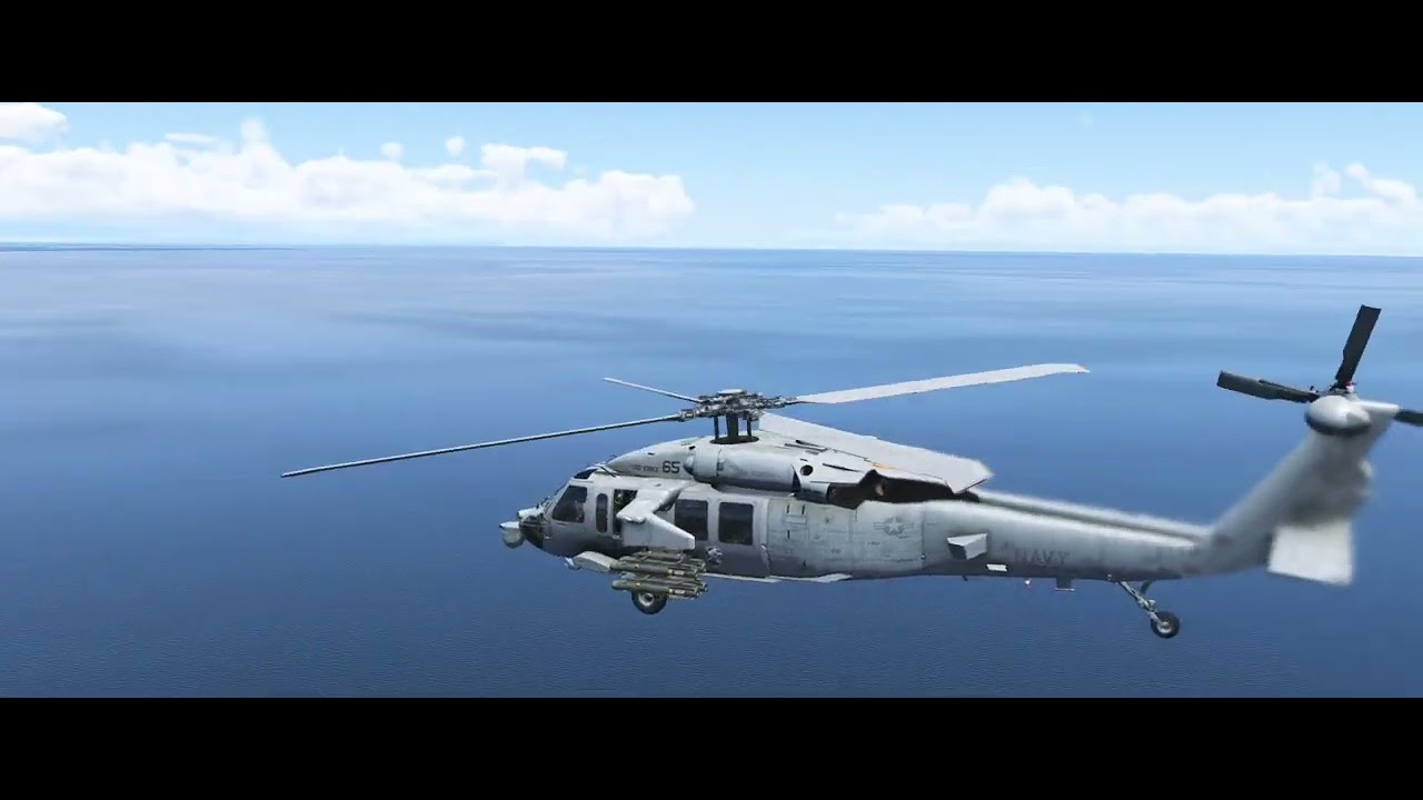 Miltech MH-60S Seahawk PREVIEW Flight around Norfolk, VA