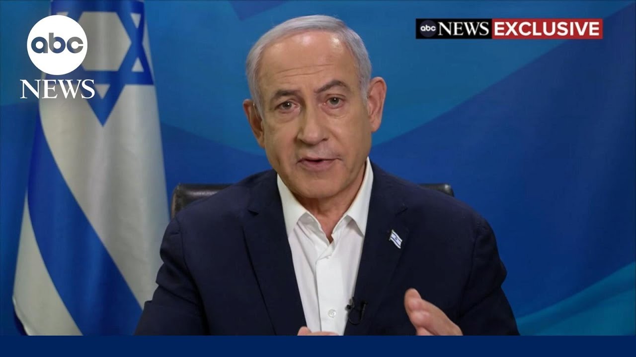Benjamin Netanyahu discusses the Israel-Gaza conflict