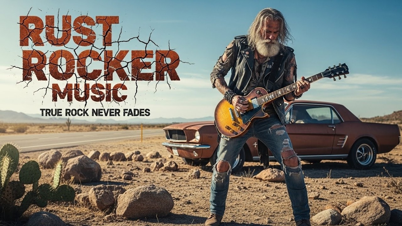 Rust Rocker Power Hour – Best Guitar-Driven Rock Playlist