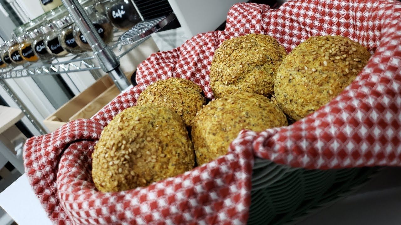 🍞 EL MEJOR PAN KETO R&Uacute;STICO | BOLLOS BUNS KETO