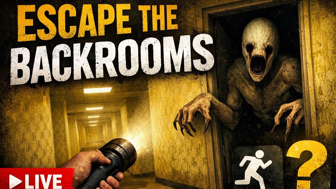 ПОБЕГ ИЗ BACKROOMS С ДРУГОМ! 😱 Кооп-выживание | Escape the Backrooms СТРИМ