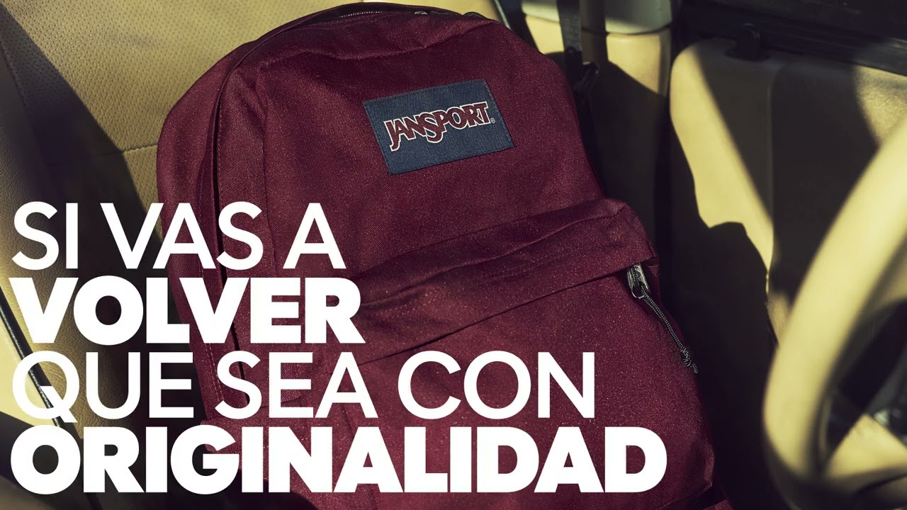 Si vas a volver, que sea con originalidad.