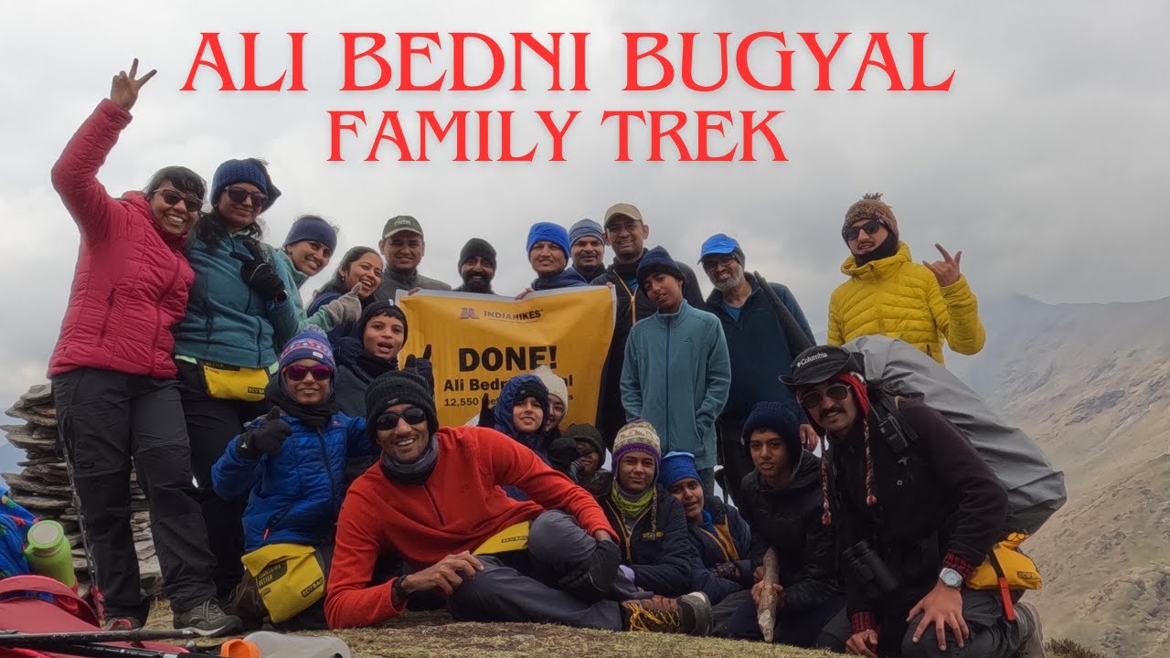 Ali Bedni Bugyal Family Trek with IndiaHikes Part 1