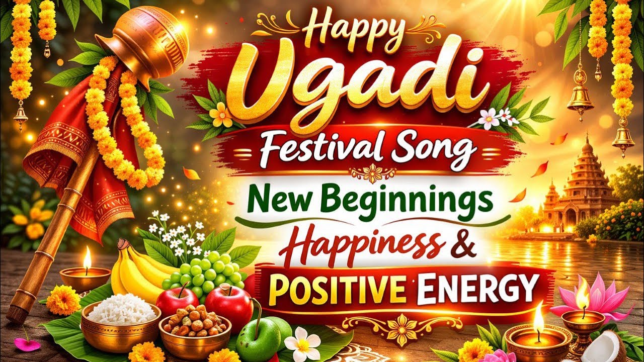 “🌸 Ugadi Festival Song | New Beginnings, Happiness & Positive Energy | Kannada New Year Music”