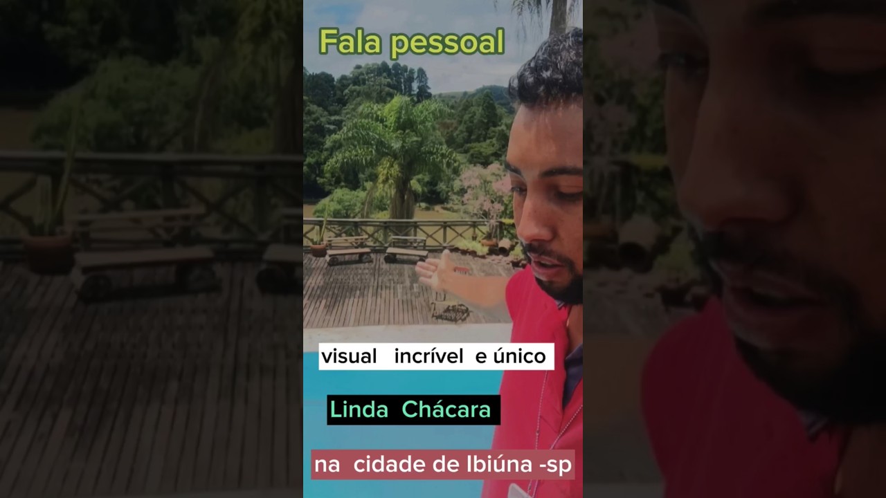 exatamente ch&aacute;cara &agrave; venda Ibi&uacute;na, 5.486,95 m&sup2; ✅ Lindo lagos v&aacute;rios peixes #chacaraavenda