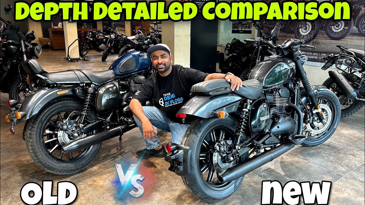 2025 YEZDI ROADSTER Vs old YEZDI ROADSTER Deep Detailed Comparison Review 🔥 Same Price 😱