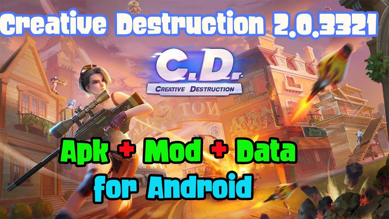 Creative Destruction 2.0.3321 Apk + Mod + Data for Android