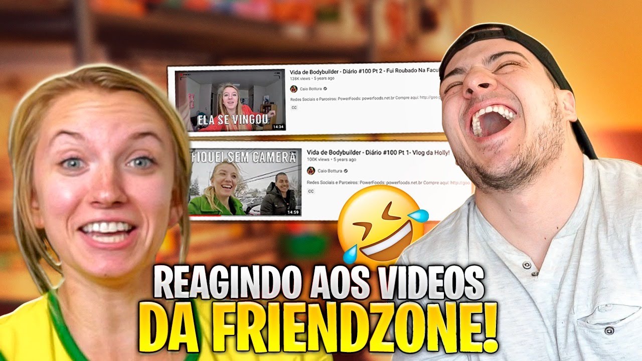 REAGINDO AOS NOSSOS VIDEOS DA FRIENDZONE! 😂 *vergonha alheia*