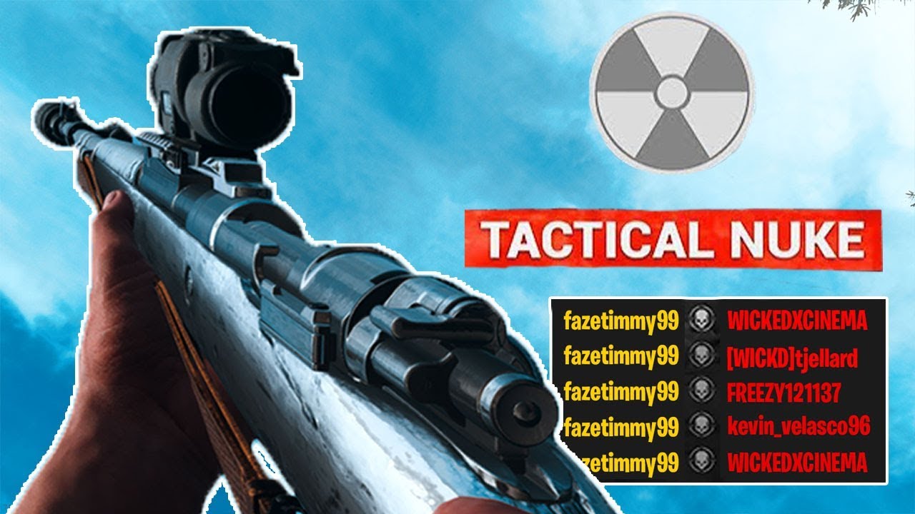 THE BEST SNIPING NUKE ON MODERN WARFARE *CRAZY BANGER*