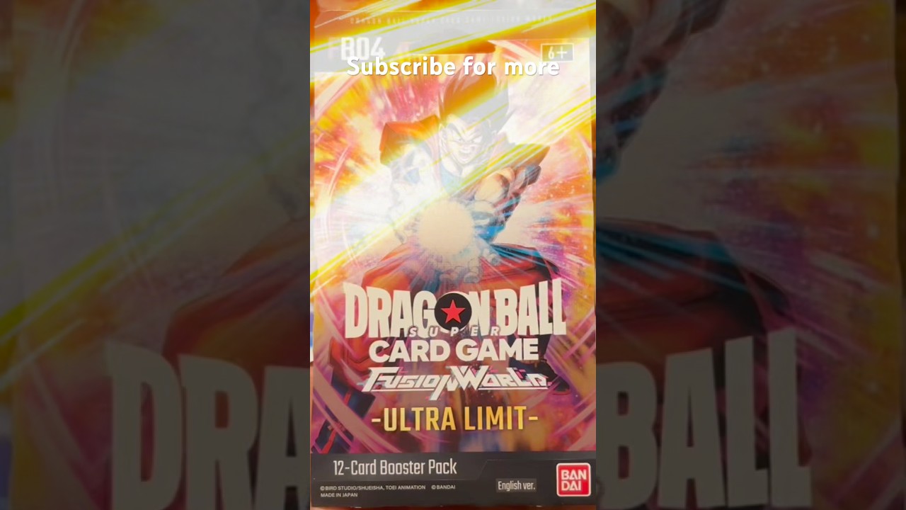 FB04 Booster Pack Short &ndash; DOUBLE RARE PULL! Raditz & Shin Mini DA 🔥 | Fusion World