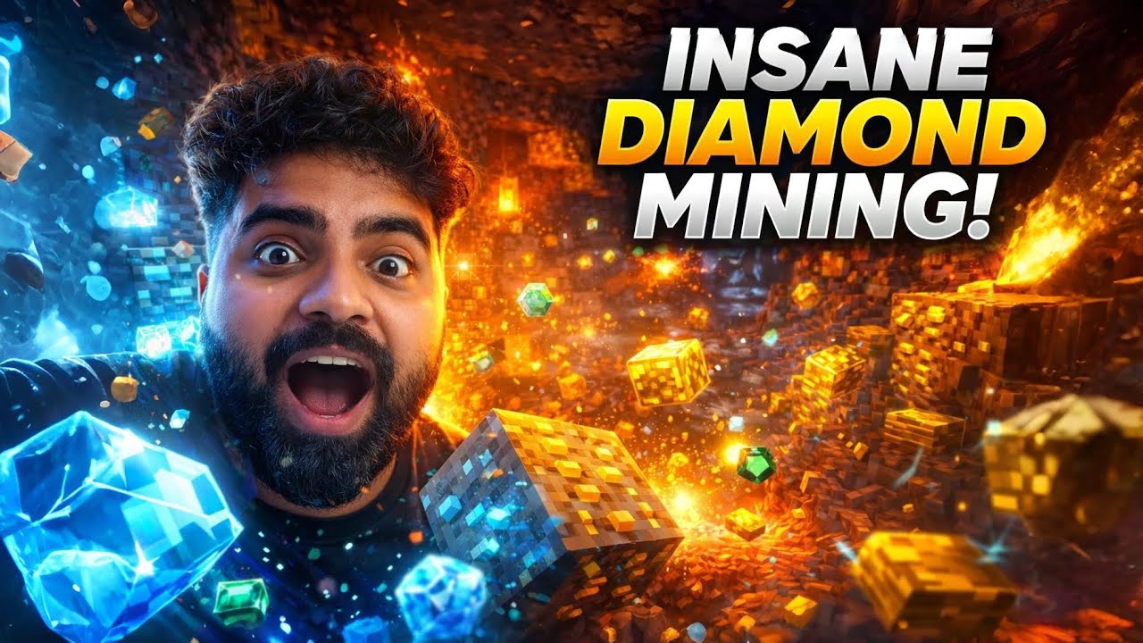 MINECRAFT ⚔️ I HIT THE DIAMOND JACKPOT IN MINECRAFT 😱💎#minecraftlive     #minecraft