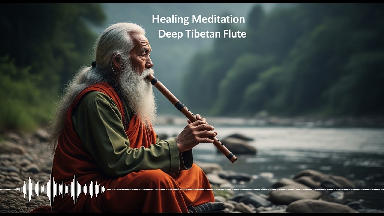 Deep Tibetan Healing Flute | Anxiety Relief & Emotional Balance