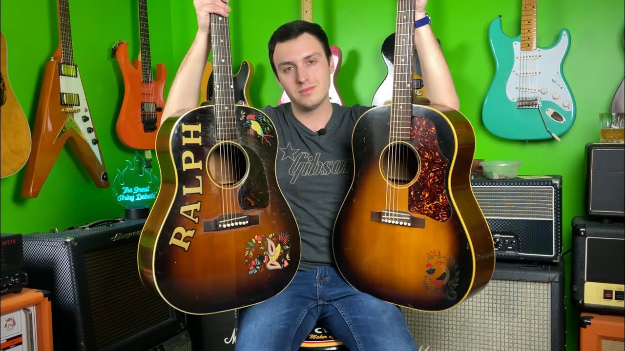 Vintage Gibson J-45 Shootout! 1948 vs 1955