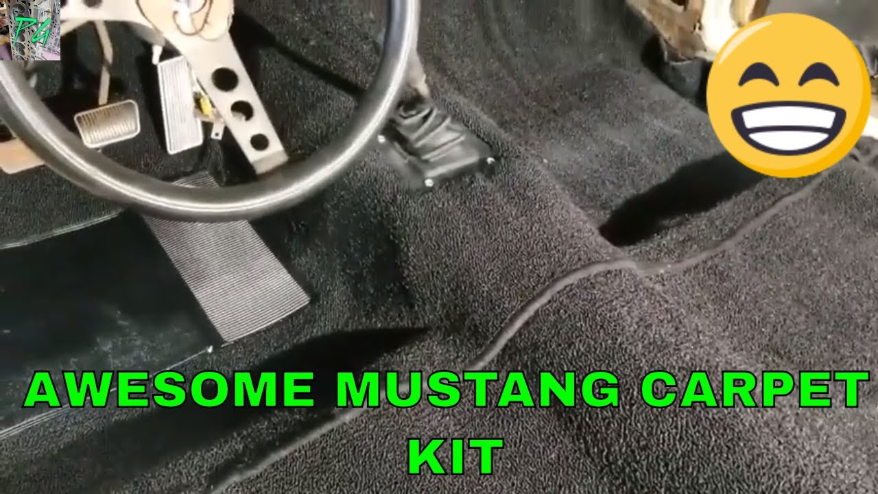 installing ACC carpet kit in the project 66 mustang