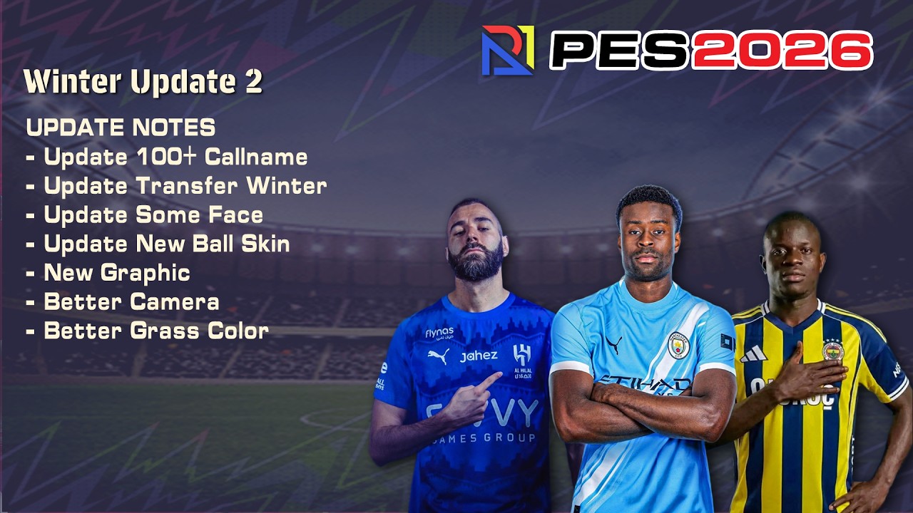 PES 2026 PS2: Обновление трансферов за конец зимнего сезона aethersx2 nethersx2