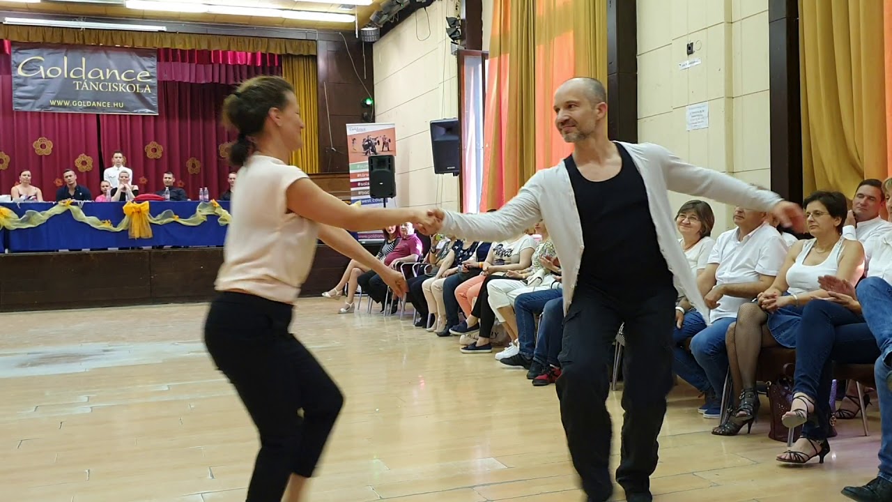 West Coast Swing fellépés Vajda Zsolt - Gombos Timi 2019.06.02.