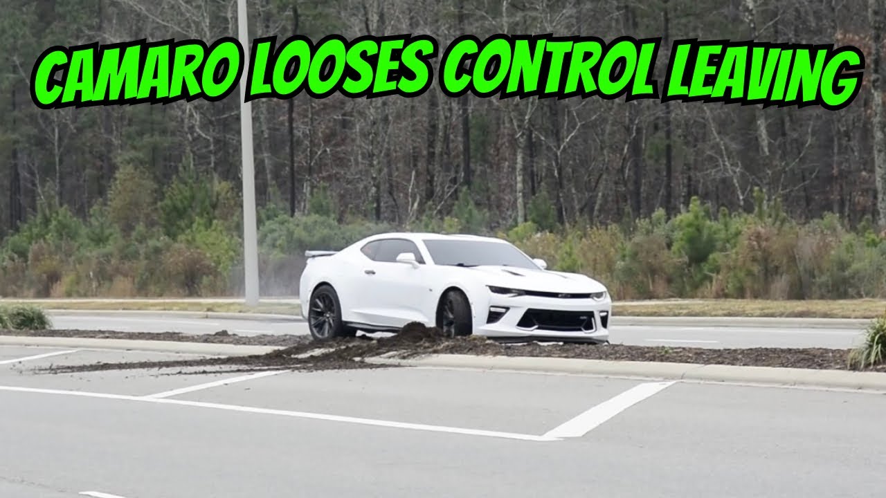 Camaro Loses Control at Morrisville Cars & Coffee! (WILD CRASH MUST SEE!!)