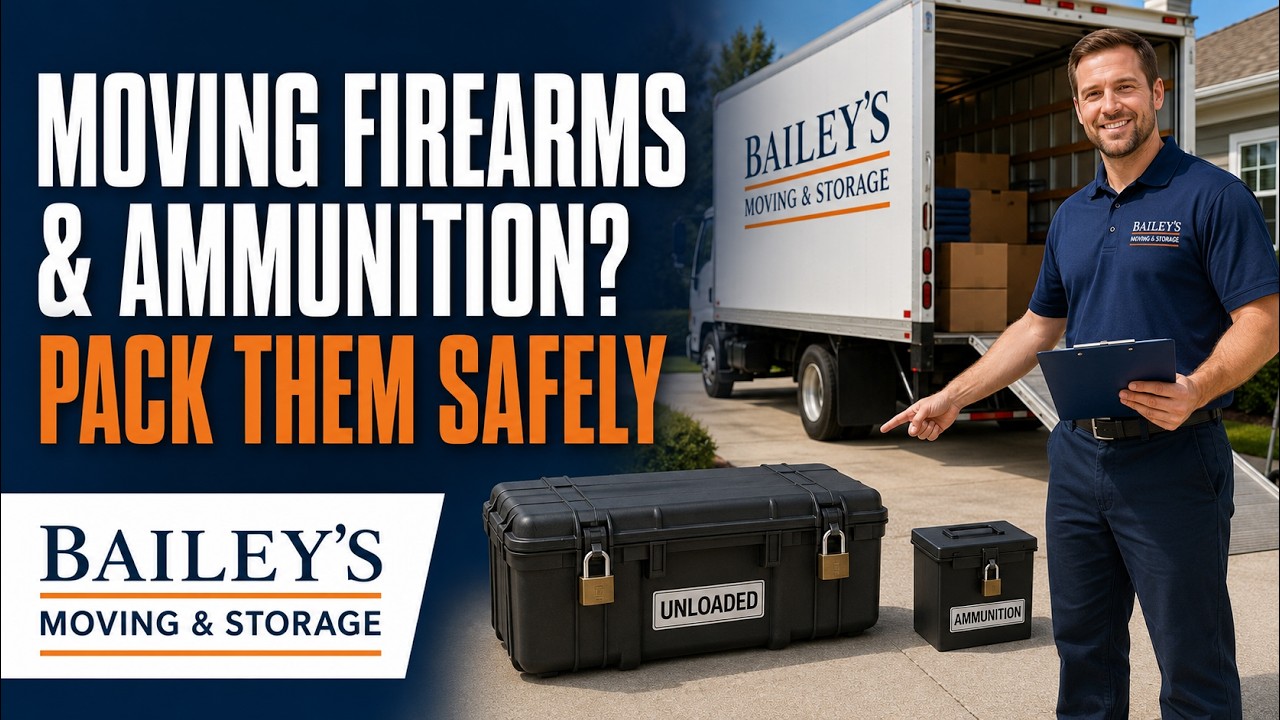 How to Move Firearms and Ammunition with Full-Service Movers
