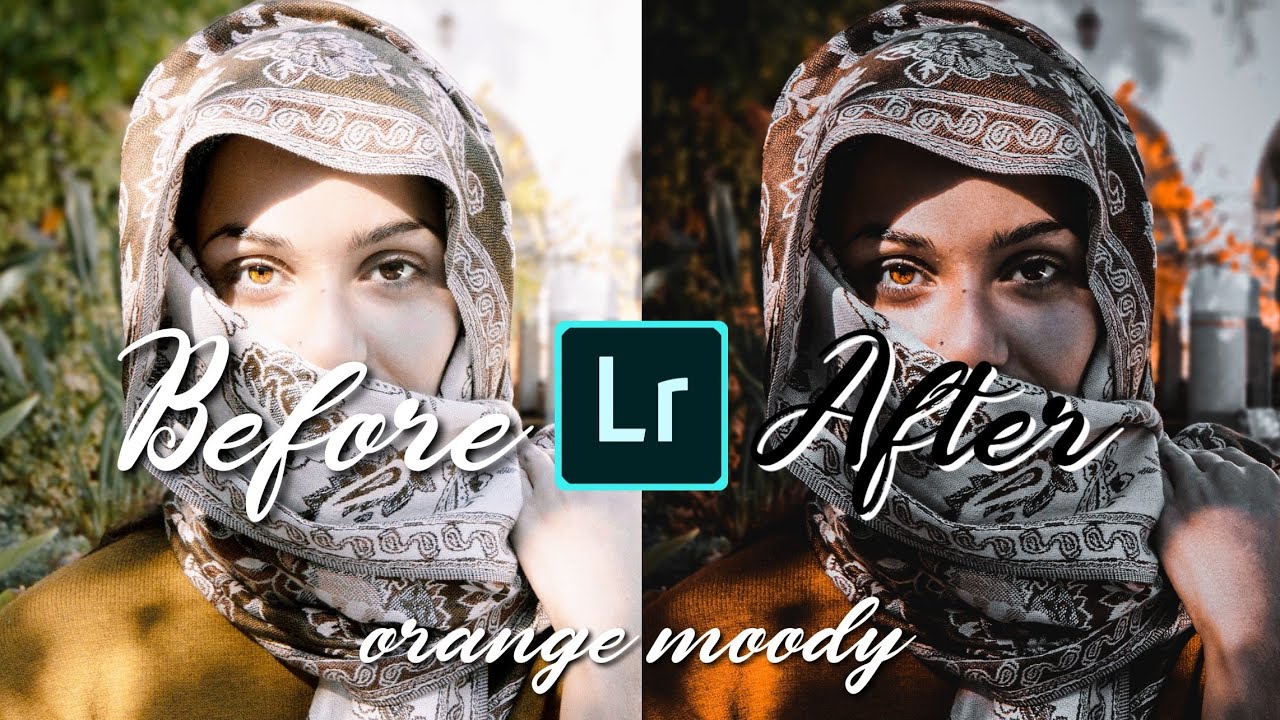 Moody Orange tone Presets - Lightroom Mobile Presets DNG | Orange Tone Preset | MoodyPreset