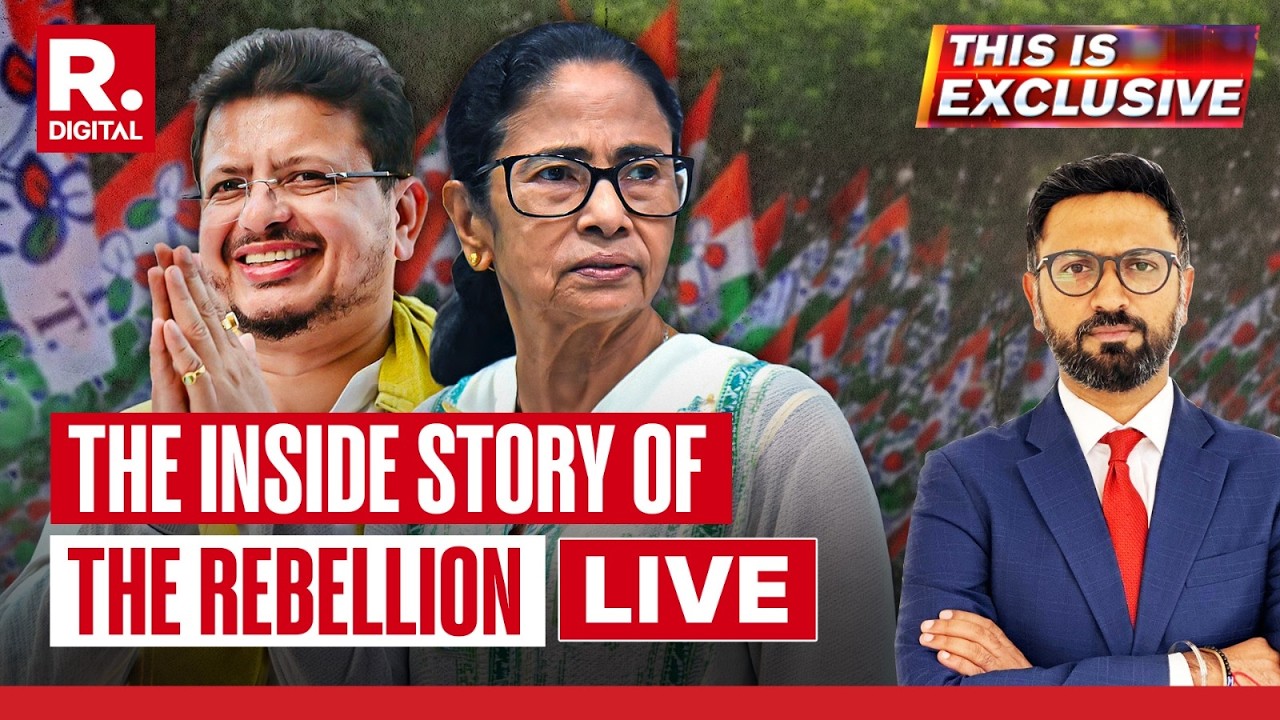 THIS IS EXCLUSIVE LIVE: Rebellion Inside TMC Reaches Delhi | NDA Goes Past 300 With TMC's Support
