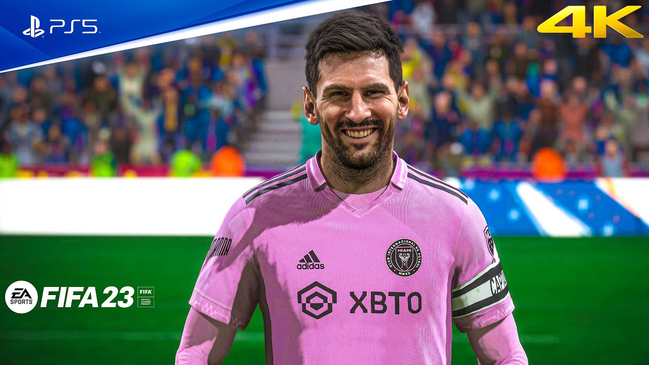 FIFA 23 - Inter Miami vs Barcelona Ft. Messi, Gundogan, | Club Friendly | PS5™ Gameplay [4K60]