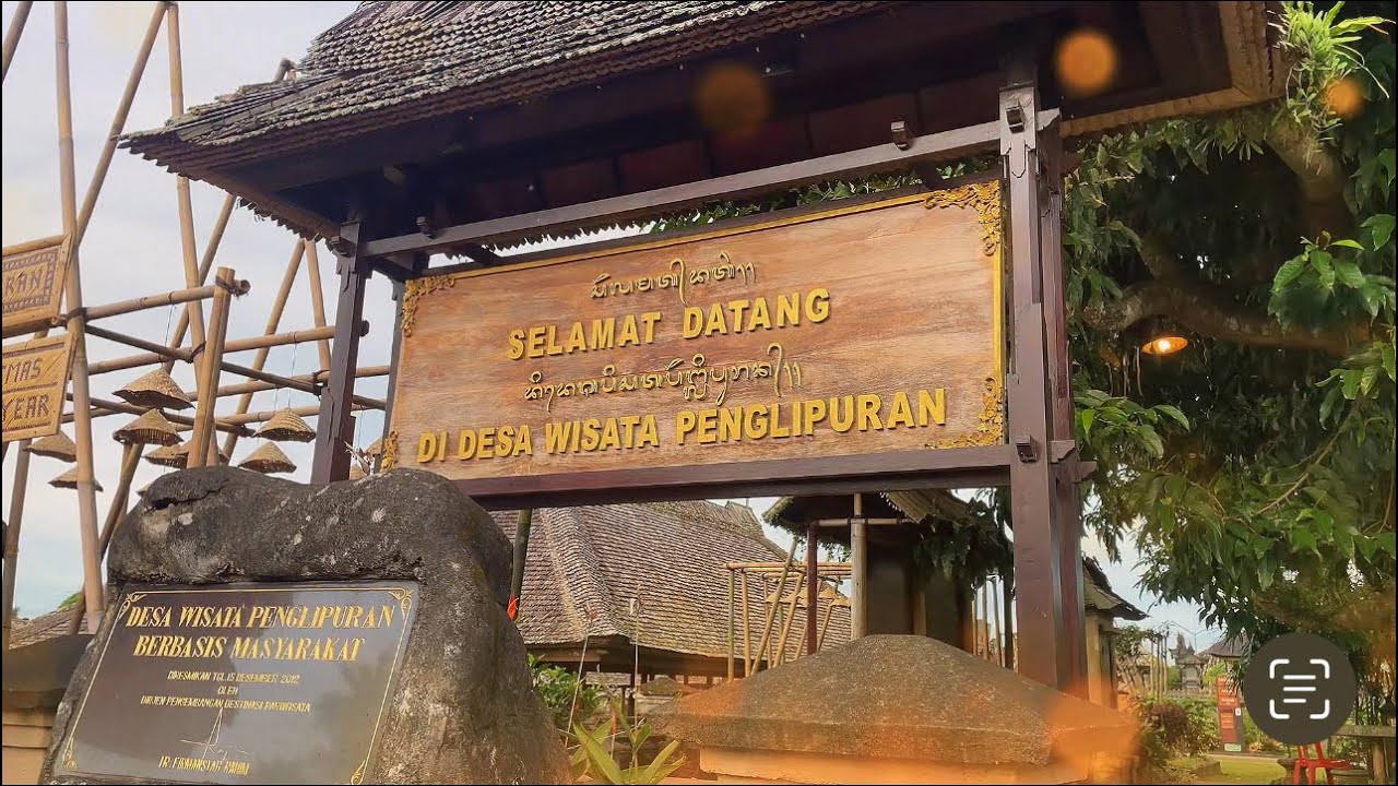 Penginapan dan wisata di desa Penglipuran Bali terbersih dunia