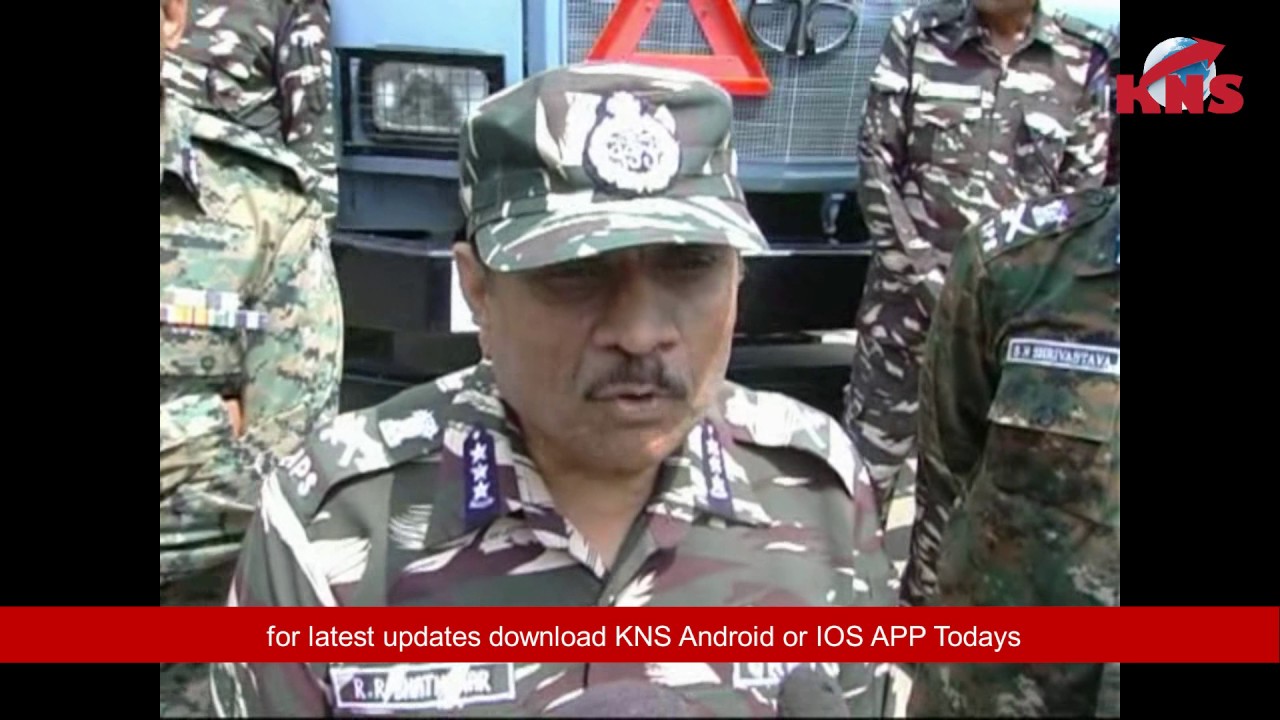 Video: DG CRPF visit