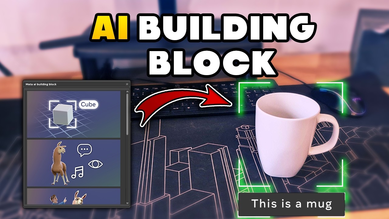 How to use Meta AI Building Blocks : LLM, Object Detection, Text to Speach, Speach to Text