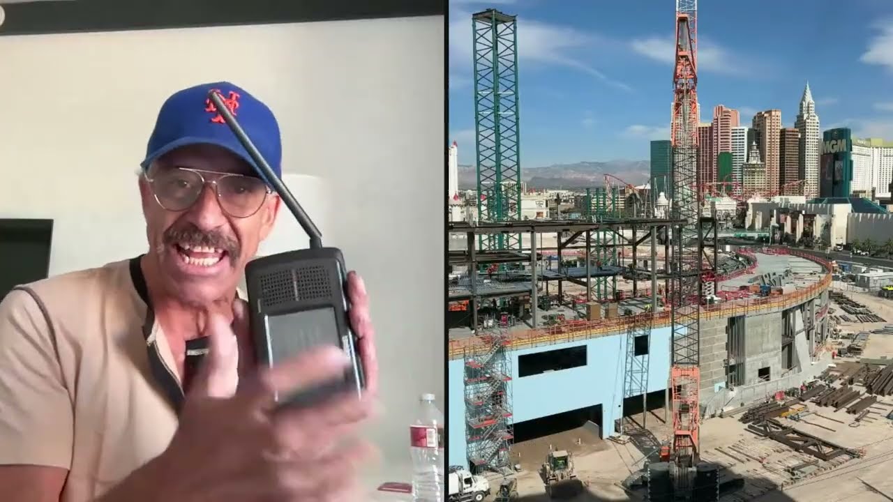 LIVE Highlight: Girders Continue as Crews Prep Another Roof Truss Lift | Las Vegas A&rsquo;s Stadium