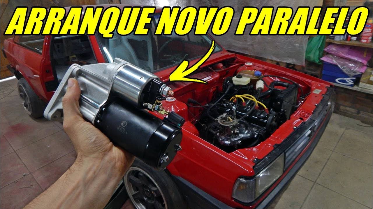 TROCA ARRANQUE MOTOR AP, SERÁ QUE FUNCIONA BEM?