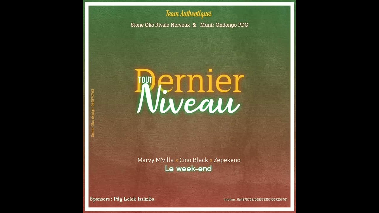 Zepekeno x Marvy M'villa x Cino Black : Le Week-end