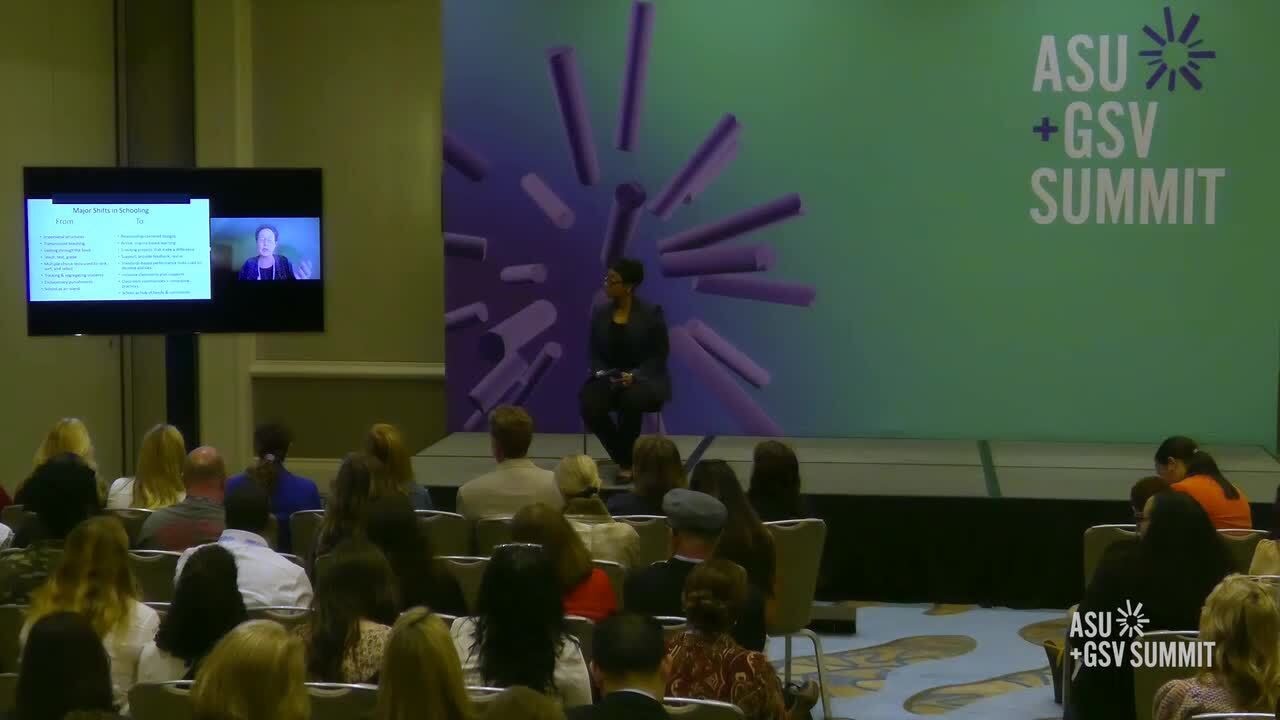 Live Q&A with Dr. Linda Darling-Hammond | ASU+GSV 2023