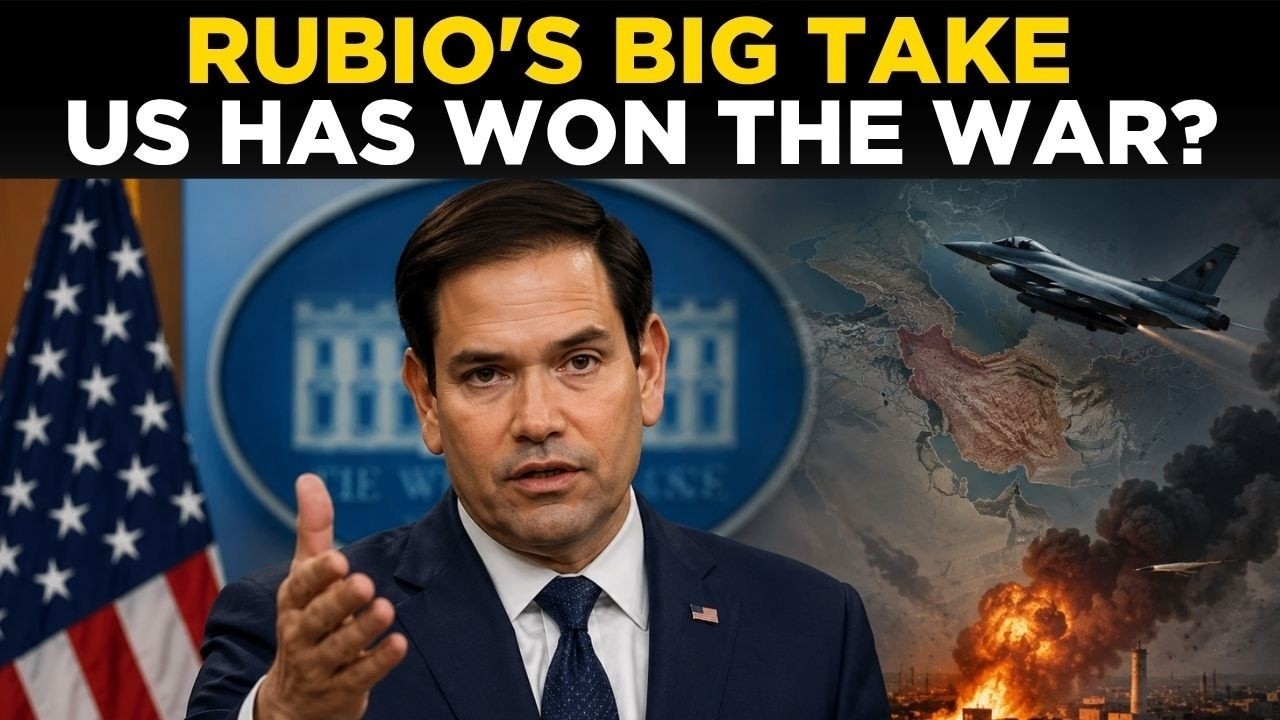 US NEWS LIVE: Rubio Declares Iran Conflict 'Over,' Says US Navy Secured Persian Gulf | US IRAN NEWS