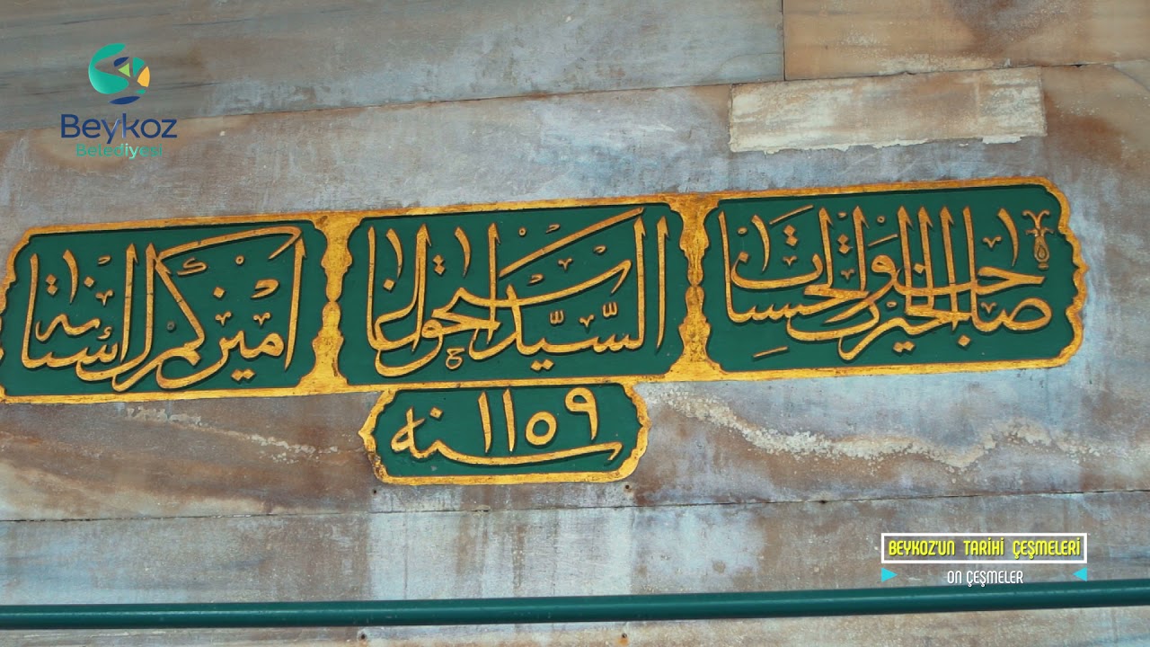 BEYKOZ'UN TARİHİ ÇEŞMELERİ: ON ÇEŞMELER