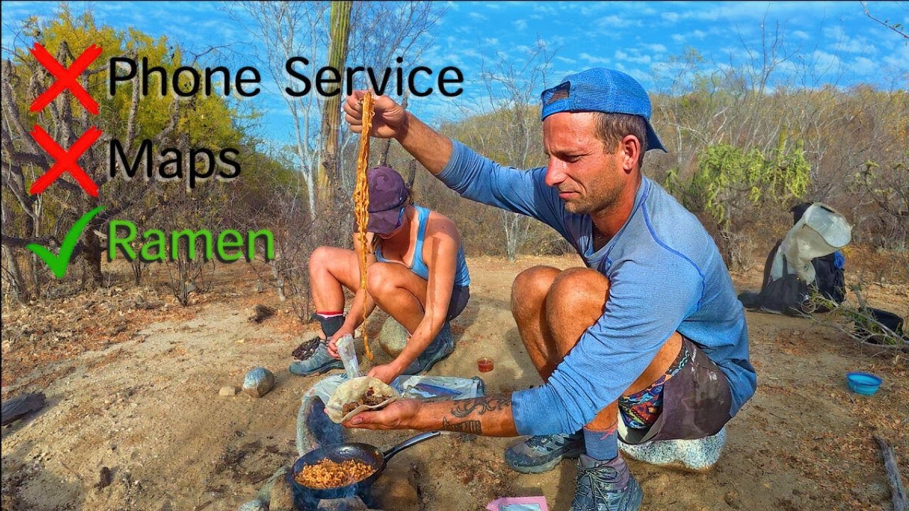 Backpacking Mexico | No Map. No Service. Just Ramen Over a Fire!