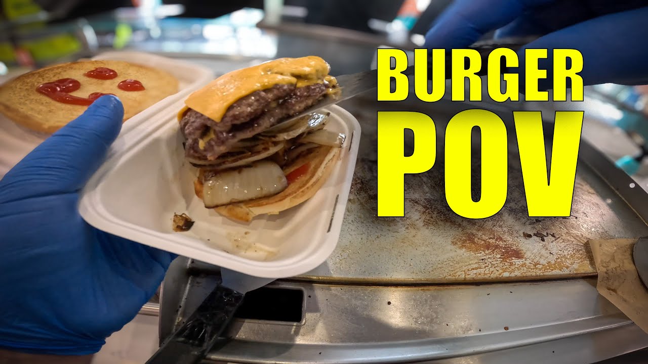 Burger Bar | One Hour of Prep and Service 👌😊👍