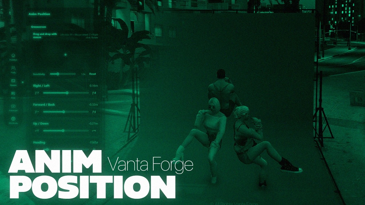 Vanta Anim Position Menu | Premium FiveM Animation System (Synced, Position & UI)
