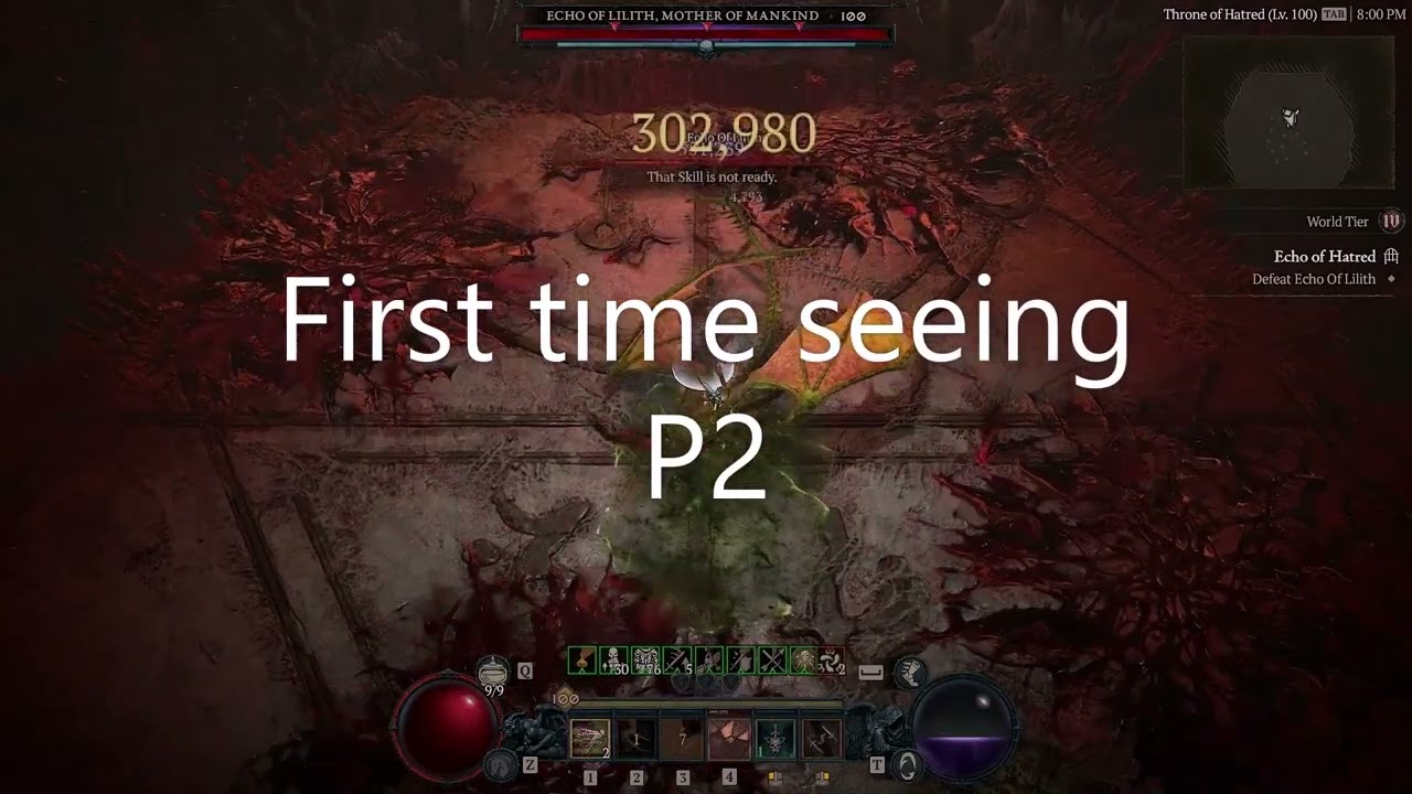 Idiot stagger rogue attempts uber Lilith mechanics