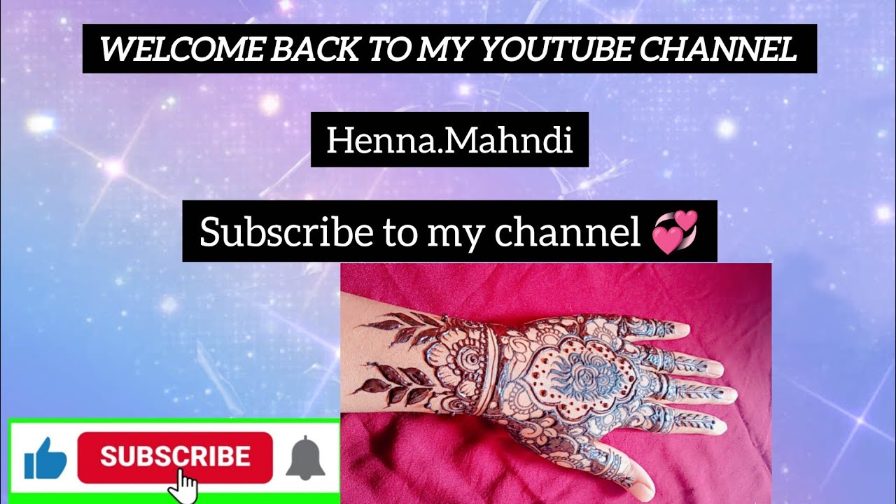 ईद मेहंदी डिज़ाइन💞 chand mehndi for beginners simple mahndi design mehndi design mehndi tutorial