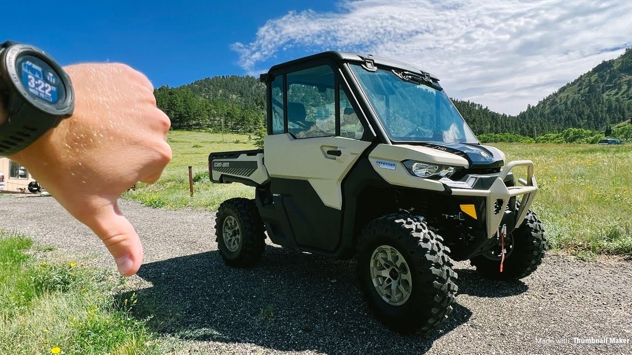 5 вещей, которые я НЕНАВИЖУ в Can-Am Defender Limited 2023 года